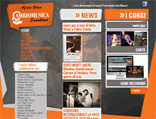 Tablet Screenshot of cambiomusica.com